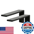 Walwe Countertop Support Bracket 18 Inch 2 Pack 3/8 Thick Black Heavy Duty New. Price: $115.84.