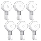Luxear Heavy Duty Waterproof Shower Hooks 6 Pack - Suction Hook, No Drill Dam... New. Price: $23.12.