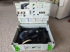 Festool Rotex 125 (5") Feq-plus With Sandpaper Open. Price: $545.00.