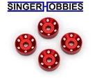 Traxxas 10257-RED Wheel Washers (4) Machined Aluminum Maxx Slash TRA1 New. Price: $19.95.
