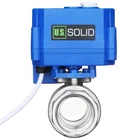 U. S. Solid Motorized Ball Valve 1IN Ss 3 Wire Ac/dc 9-24V Manual Function New. Price: $70.09.