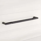Signature Hardware 949189-8 8" Lunata Solid Brass Cabinet Pull Satin Black Open. Price: $9.01.
