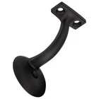 Hillman 859882 Heavy-duty Handrail Bracket, Matte Black New. Price: $11.95.