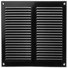 Lirast 6X6 Vent Cover Built-in Screen Black Return Air Grille For Wall New. Price: $31.79.