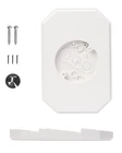 Siding Mounting Block White Kit With Built-in Box Lamp... New. Price: $15.95.