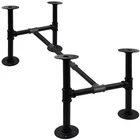Itvexeme 16X16X43" Industrial Pipe Table Legs Set Heavy Duty Iron Diy (2-PACK) New. Price: $72.77.