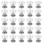 Meprotal 25PCS 3/4-INCH Diameter Acrylic Knobs Dia: 19.5MM/0.77INCH, Silver New. Price: $13.35.
