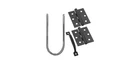 National Hardware N107-409 V90 Screen/storm Door Set Black New. Price: $20.22.