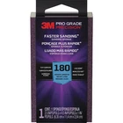 3M Pro Grade Precision 2.5 In. X 4.5 180 Grit Fine Sanding Sponge New. Price: $58.76.