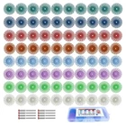 88PCS 1" Radial Bristle Disc Kit With 3MM Shank For Rotary Tools,detail Abras... New. Price: $31.01.