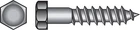 Hillman 230009 Zinc-plated Steel Coarse 2-GRADE Lag Screw 1-1/2L In. New. Price: $22.10.