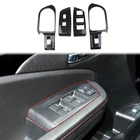 Carbon Fiber Window Lift Switch Panel Rear Cup Holder Cover Trim For 2017-202... New. Price: $49.35.