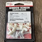 Prime-line Window Screen Clips, 12 Pk. White PL-7774 Fs. Price: $9.99.