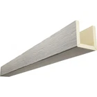 Ekena Millwork Timberthane Rough Sawn Faux Wood 3-SIDED U-beam 6W 4H New. Price: $184.95.