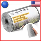 Aggfencer 8INCH X 25FT Hardware Cloth 1/4 Chicken Wire Fencing 23GA Hot New. Price: $37.04.