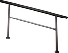 Nuvo Iron 4-5 Step Aluminum Stoop Railing Kit 60IN. W X 36.5IN. H, Open. Price: $144.00.
