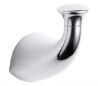 Kohler K-37055-CP Alteo Single Robe/towel Bathroom Hook Polished Chrome Used. Price: $13.99.