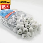 9 Inch 50 Piece Heavy Duty 5MM Ball Bungee Canopy Cord By , White Color New. Price: $30.38.