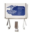 Loose Siding Fasteners Help Secure Vinyl Pack Of 20, Metallic New. Price: $49.75.