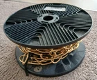 Campbell Decorator Chain 60' Reel Brass Plated 072-2000 35LB 16KG Made Italy Used. Price: $10.88.