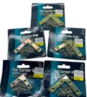 Lot Of 5 Ultra Flat Corner Iron Zinc Dichromate Fence Gate Barn Door 60986 New. Price: $12.68.