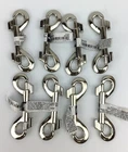 Qty 8 National Double Bolt Snaps N222-679 3013BC 7/16" Nickel Free Shipping New. Price: $31.08.