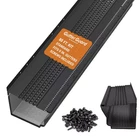 4 Ft. X 5 In. All-aluminum Gutter Guard Black Finish (80 Kit Nominal New. Price: $170.92.