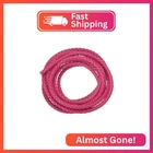 Uxcell Braided Leather Cord, Round Strap, Soft Rope For Jewelry Making, Tie New. Price: $9.69.