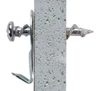 Hillman 122367 Brass-plated Gold 50 Lbs. Self-drilling Picture Hanger (10-PACK) New. Price: $65.74.