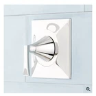 Signature Hardware Vilamonte Shower Valve Trim Kit In Polished Nickel SHVL8010PN New. Price: $30.00.