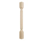Ekena Millwork COL03X03X35HAAL Hamilton Rope Cabinet Column Top Block 6 1/8 New. Price: $105.31.