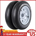 Pack 4.80-12 4.80X12 480-12 Trailer Tires With 12" Rims 6PR Load Range Lug New. Price: $92.99.