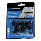 Crawford 18150 Black/silver Zinc Hook 1/8 And 1/4 In. Pegboard 4.6 New. Price: $7.00.
