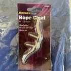Lehigh Secure Line 7240P Rope Cleat 4-1/2 Inch Nickel Plated Marine New. Price: $14.23.