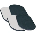 Furniture Glides, Reusable, Tan Felt, 3.5 X 6-IN., 4-PK. 23083TV New. Price: $23.70.
