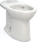 Toto Drake Elongated Universal Height Tornado Flush Toilet Bowl With Cefiontect, New. Price: $423.99.