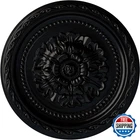 Ekena Millwork 11 1/2OD X 1P Palmetto Ceiling Medallion Jet New. Price: $106.09.