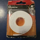 Hillman 121120 1/2" X 42" Double Sided Tape Free Shipping New. Price: $9.25.