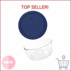 Pyrex 7203 7-CUP Glass Mixing Bowl With 7402-PC Blue Plastic Lid, Food Storage New. Price: $14.06.