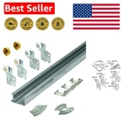Prime-line 161791 By-pass Closet Track Kit, 48 In. Durable Steel Hardware New. Price: $63.70.