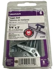 Hillman Toggle Bolt 41428 Round Head #1/4 X 3", 6 Sets New. Price: $10.15.