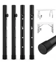 Yueyin Leg Extensions For Straight/bent Folding Tables, Metal Extenders, New. Price: $26.00.