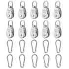 10PCS 304 Stainless Steel M15 Single Pulley Block, Wire Rope Hanging Tow... New. Price: $32.32.
