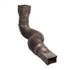 Amerimax 85019 Flex-a-spout Brown Vinyl Downspout Extension HX4.5 WX55 In. New. Price: $24.48.