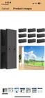 Lukloy Railing Glass To Clamp, Black Stainless Steel 304 Bracket For New. Price: $50.00.