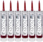 Sashco Lexel 6 Pack 10.5 Oz Kitchen Bath Clear Paintable Adhesive Caulk - 13010 New. Price: $59.99.