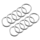 304 Stainless Steel Welded Ring 25MM(0.98") Outer Dia. 3MM Thickness 15PCS New. Price: $16.38.
