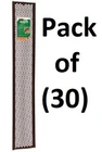 Thermwell G636BR 36" X 6-5/8" Brown Vinyl Gutter Cap Screen Protectors -30 Pack New. Price: $99.99.