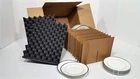 Dish Pack Kit Shipping Storage Box Moving Holds 12 Plates Up 9" (lot Of 2) New. Price: $74.95.