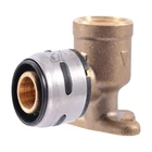 Sharkbite K334A Evopex Plastic Drop Ear Elbow 1/2 In. Push Fpt Dia. New. Price: $11.90.